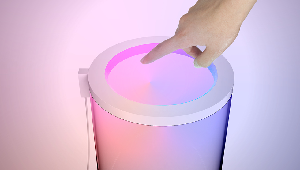 ambilight hand gesture interface 