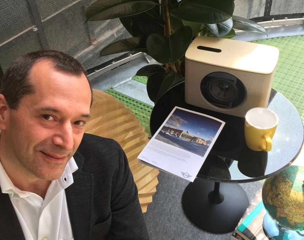 Giulio Gaioni Digital Habits Bmw Mini living Design Week Milan